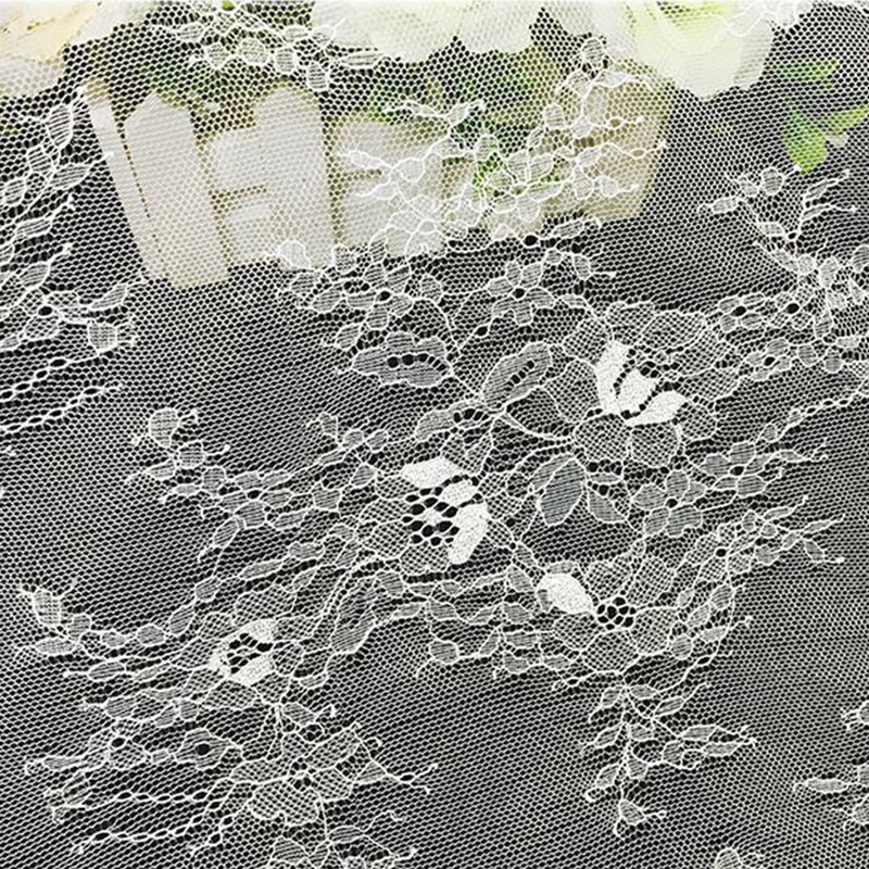 Dress Cutwork Tablecloth Nylon Lace Fabric for Women's Wear Wholesale 6